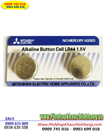 Mitsubishi LR44; Pin cúc áo 1.5v Alkaline Mitsubishi LR44 chính hãng | CÒN HÀNG